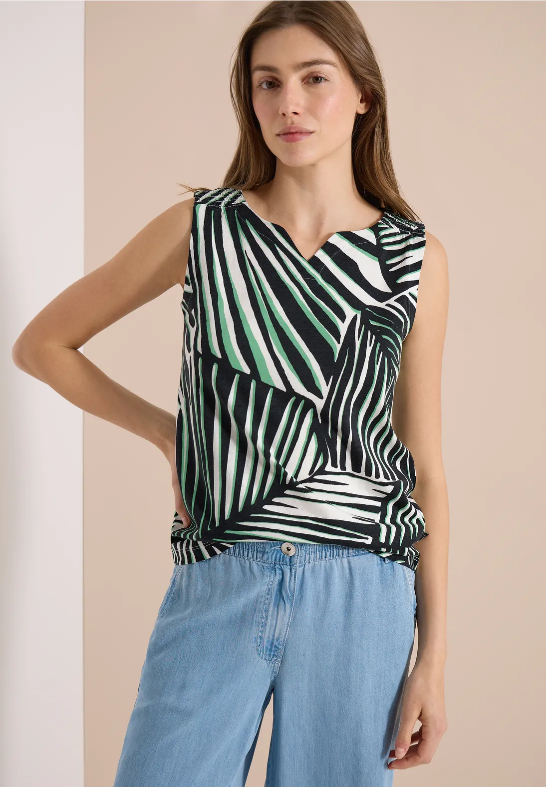 T-Shirt D. Groen/multi