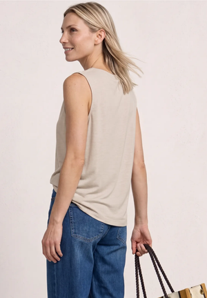 T-Shirt L. Beige uni