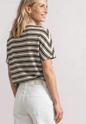 T-Shirt Zwart/color