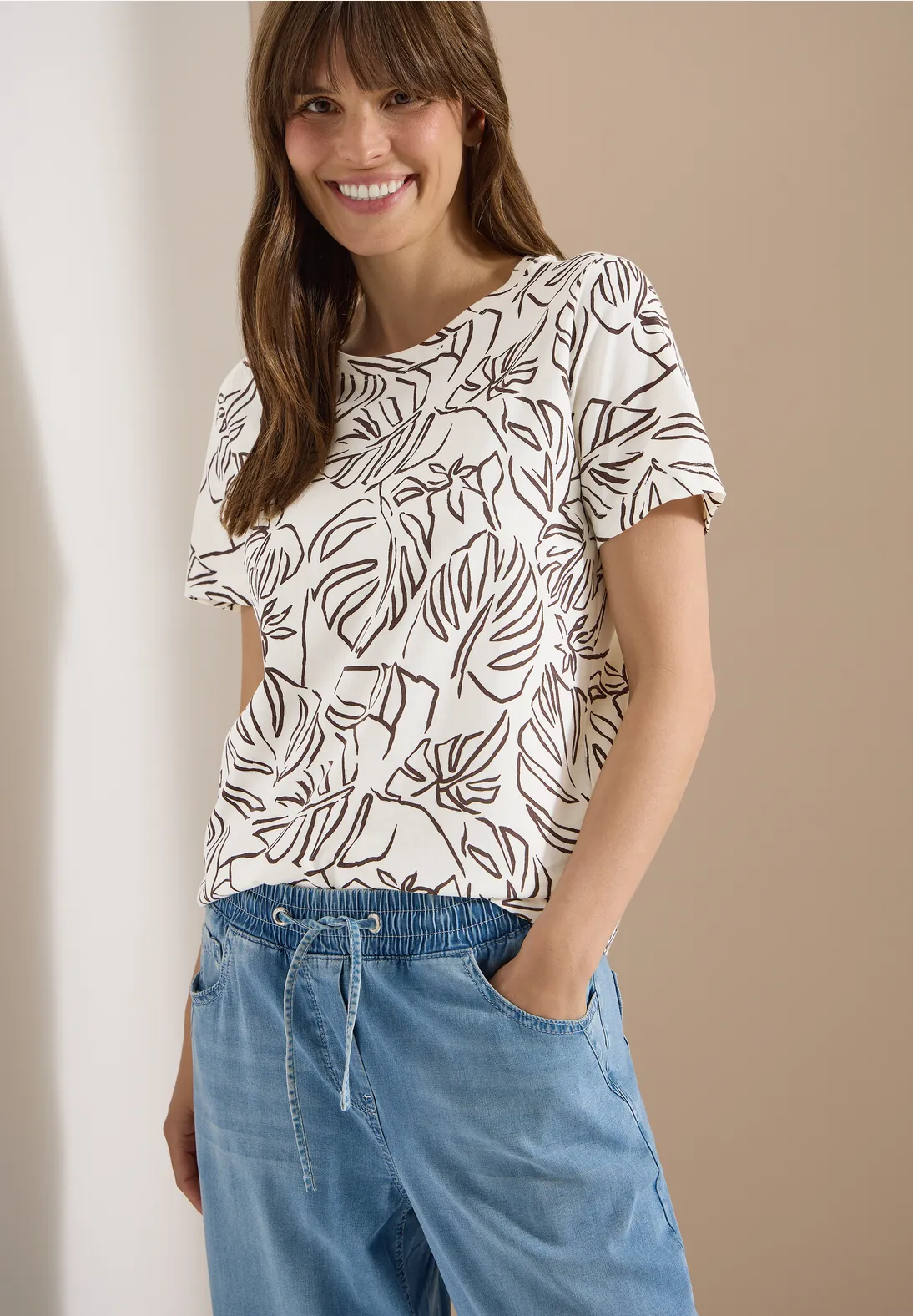 T-Shirt Ecru/color