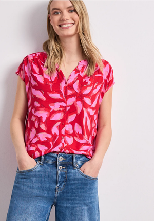 T-Shirt Rood/multi