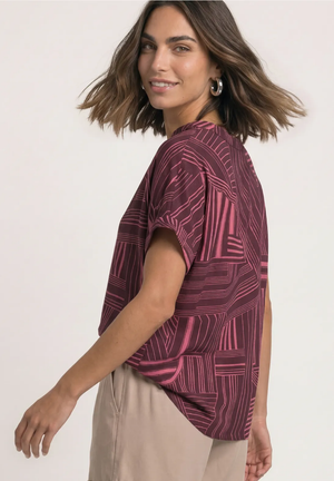 T-Shirt D. Roze/color