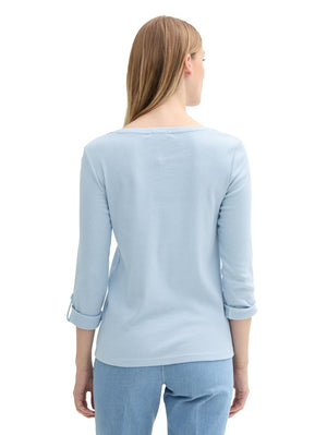 T Shirt LM L. Blauw/color