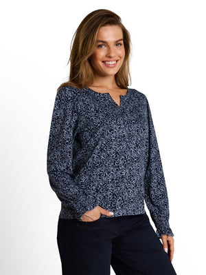 T Shirt LM D. Blauw/color