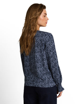 T Shirt LM D. Blauw/color