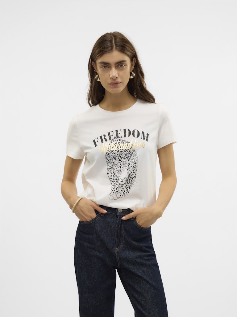 T-Shirt KM Ecru/color