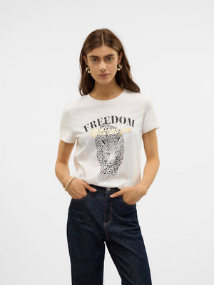 T-Shirt KM Ecru/color
