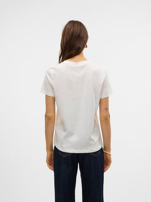 T-Shirt KM Ecru/color
