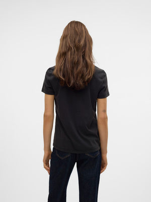 T-Shirt KM D. Grijs/color