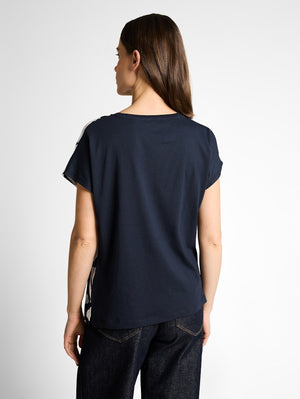 T-Shirt KM D. Blauw/color