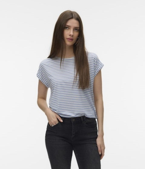 T-Shirt KM L. Jeans/color