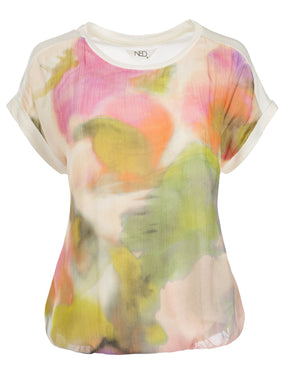 T-Shirt ZM Ecru/multi