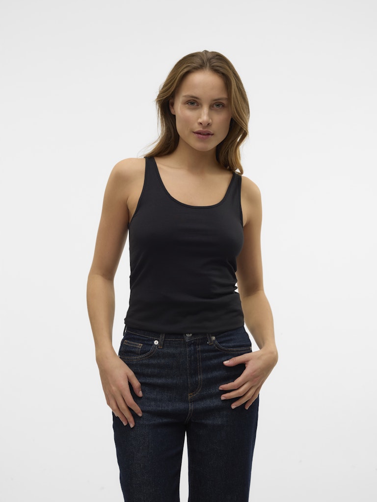 T-Shirt Top Zwart