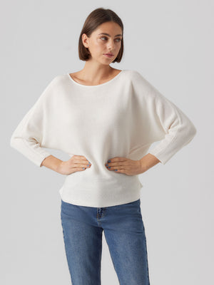 Tricot Pull Ecru