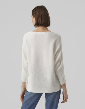 Tricot Pull Ecru