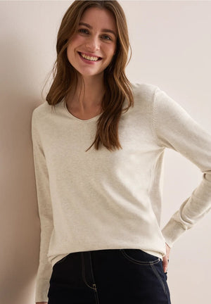 Tricot Pull L. Beige/color