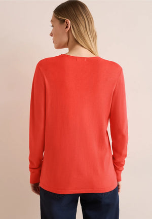 Tricot Pull Oranje