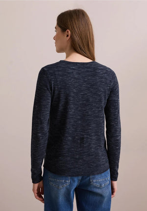 Tricot Pull D. Blauw/color