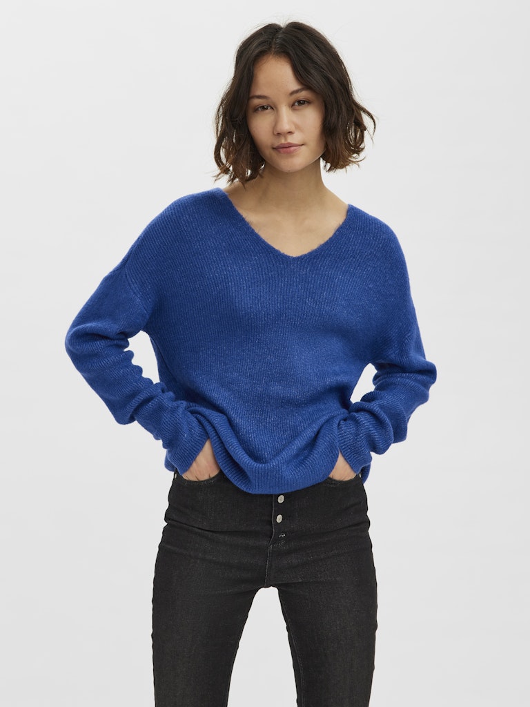 Tricot Pull Cobalt/color