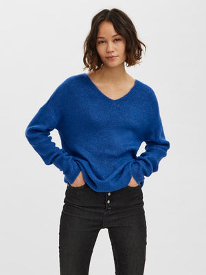 Tricot Pull Cobalt/color