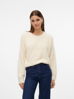 Tricot Pull Ecru