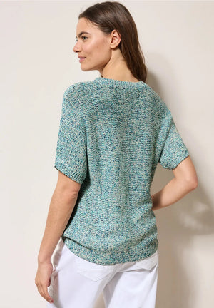 Tricot Pull Jade/multi