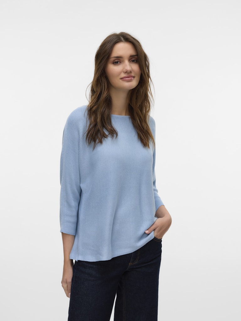 Tricot Pull L. Blauw