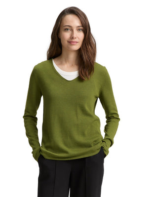 Tricot Pull Groen/color