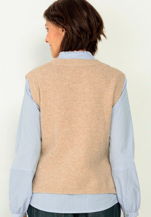 Tricot Pull Beige