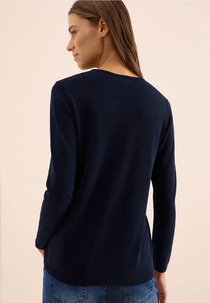 Tricot Pull D. Blauw