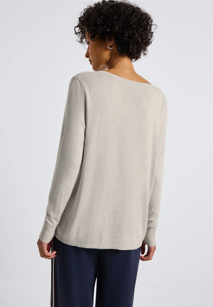 Tricot Pull L. Beige/color