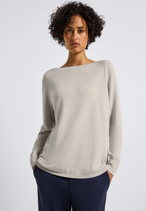 Tricot Pull L. Beige/color