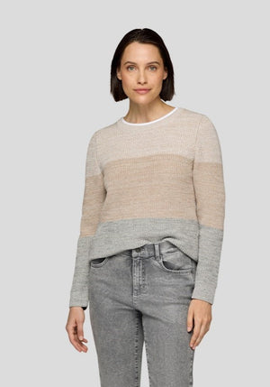 Tricot Pull D. Beige uni