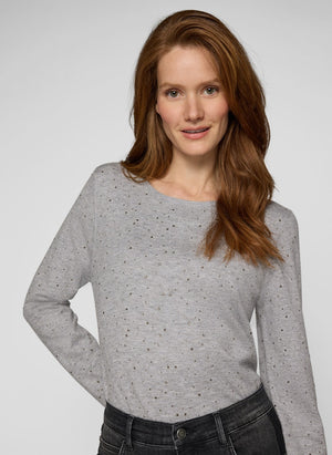 Tricot Pull L. Grijs uni