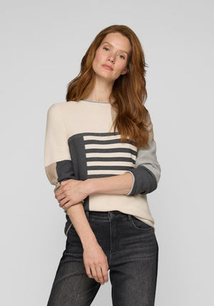 Tricot Pull D. Beige uni