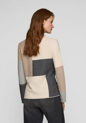 Tricot Pull D. Beige uni
