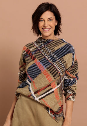 Tricot Pull Bruin/color