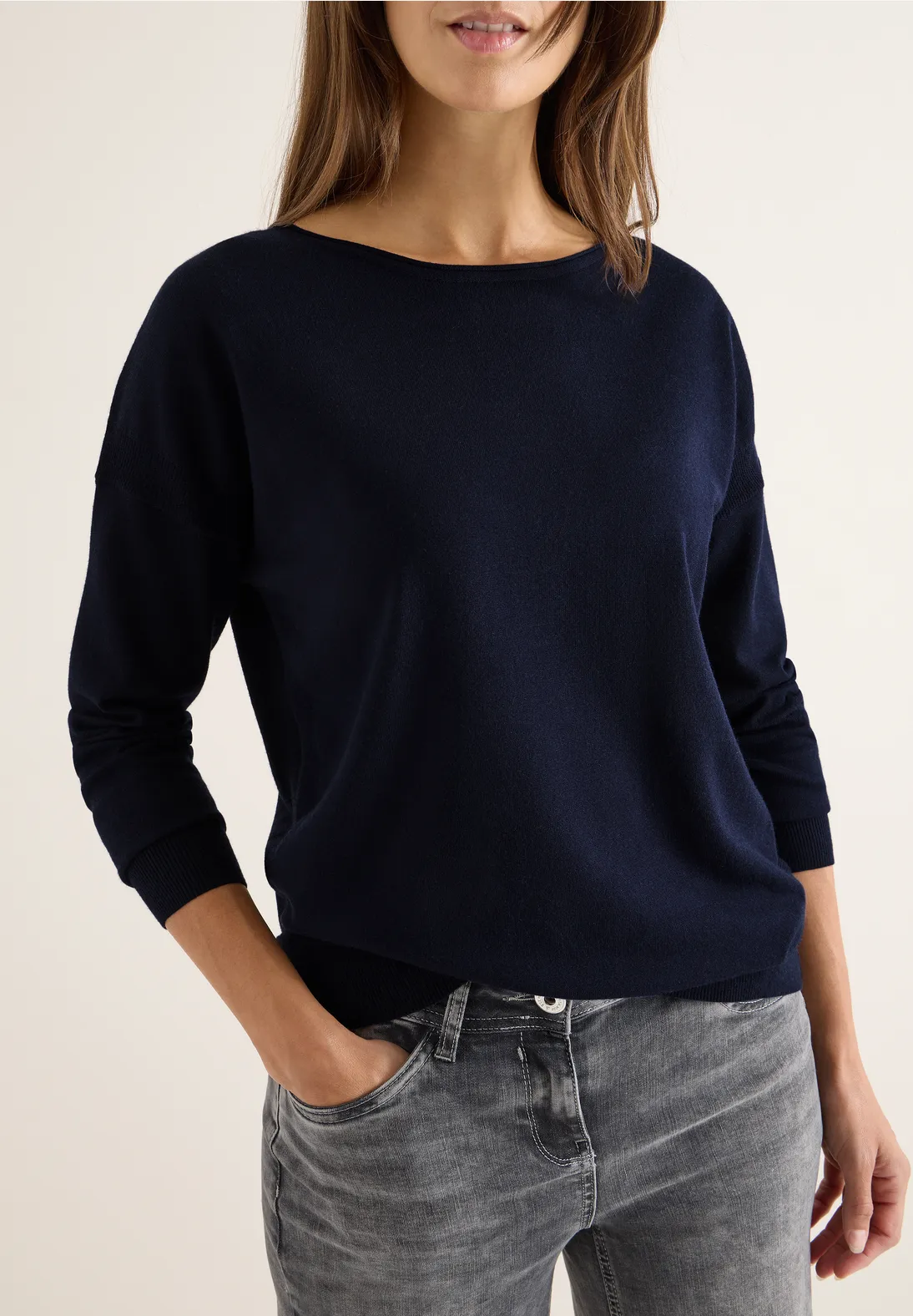 Tricot Pull D. Blauw