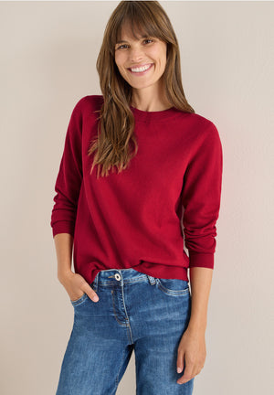 Tricot Pull Framboos