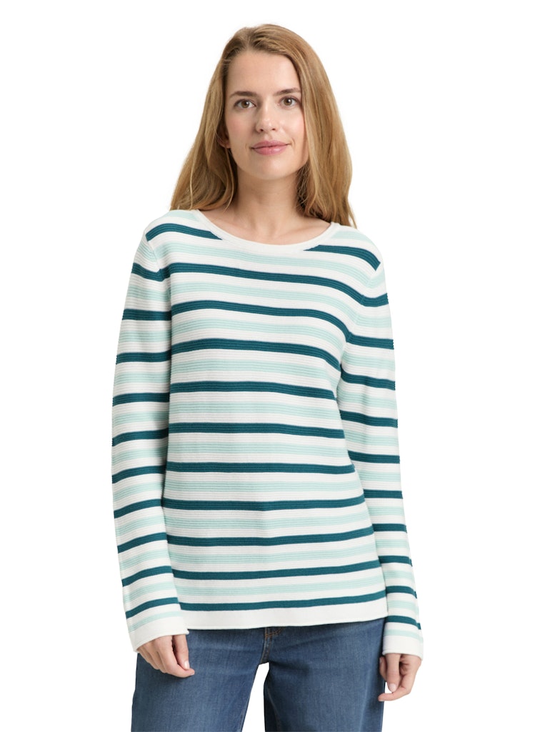 Tricot Pull Jade/multi