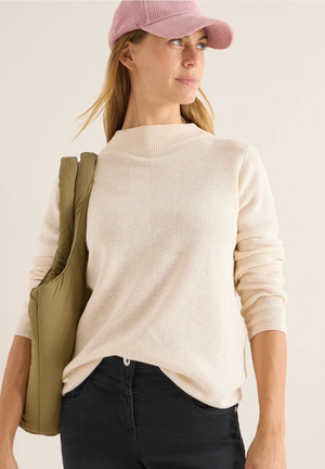 Tricot Pull L. Beige/color