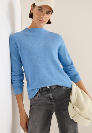 Tricot Pull L. Blauw
