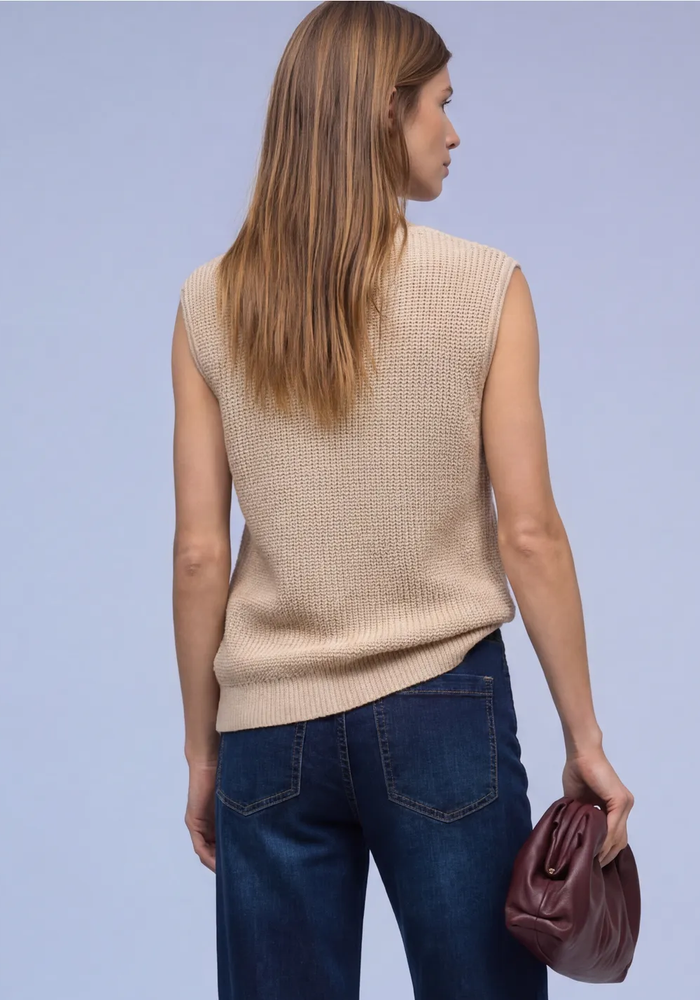Tricot Pull L. Beige uni