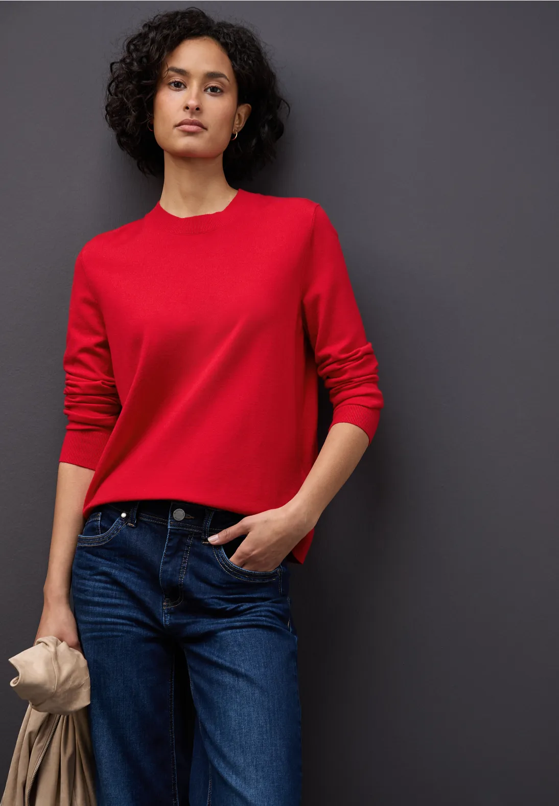 Tricot Pull Rood