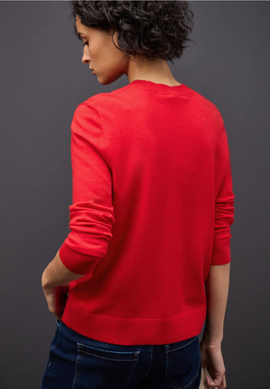 Tricot Pull Rood
