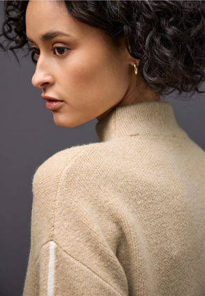 Tricot Pull L. Beige/color