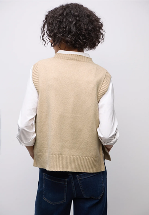 Tricot Pull L. Beige uni