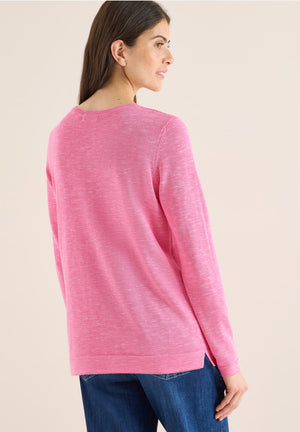 Tricot Pull Roze/color