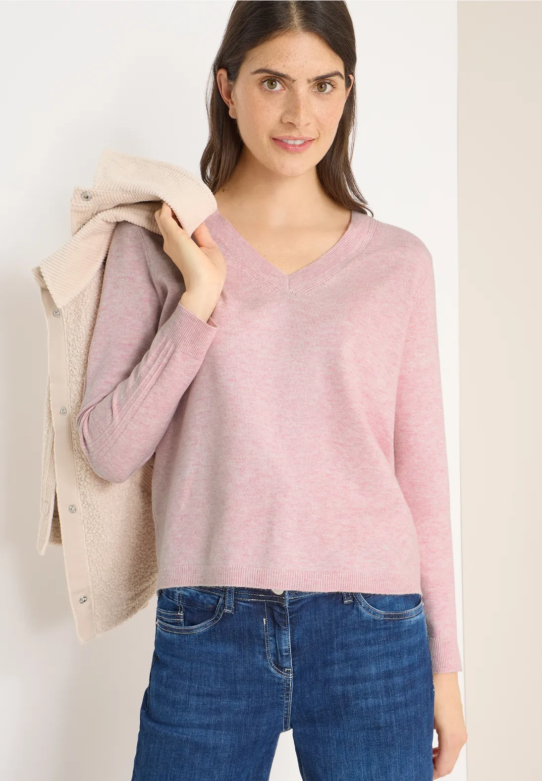 Tricot Pull Roze/color