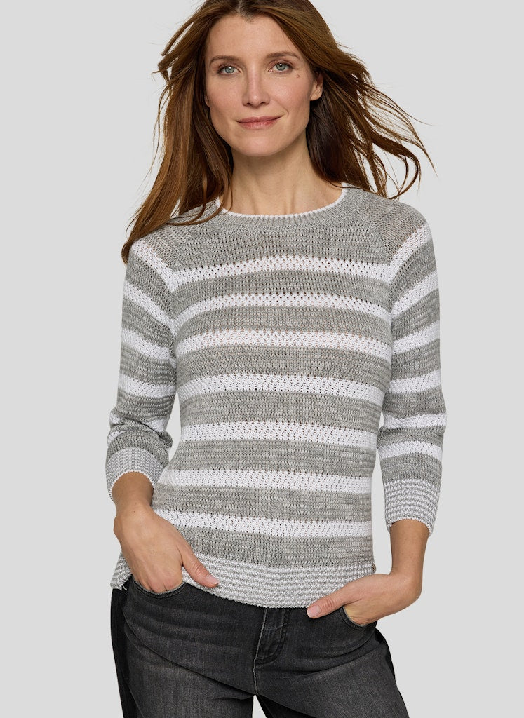 Tricot Pull L. Grijs uni